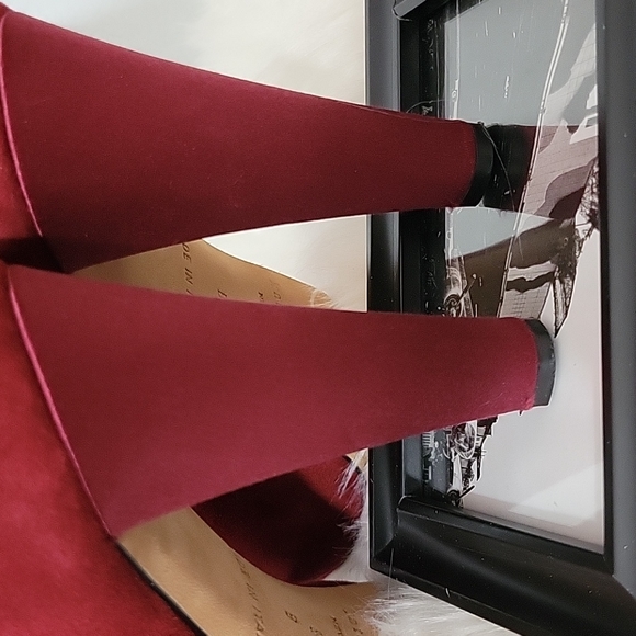 Beautiful Kate Spade Velvet Peep-Toe Heels - Picture 12 of 13